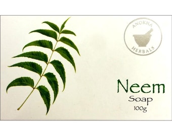 Neem Bar of Soap | 100 grams | Kamini Aromatics | Aromatherapy | Herbal Supplies | Altar Supplies | Intention Work | #S7