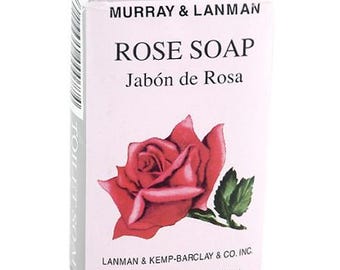 Rose Bar of Soap | 3.35 oz | Murray Lanman | Aromatherapy | Herbal Supplies | Altar Supplies | Intention  Work | Bath Bar #S3