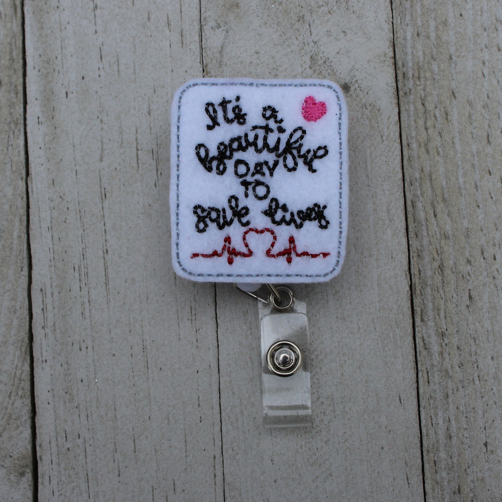 Medical and Nursing Felt Name Badge Name Badge Holder Cute Etsy Canada