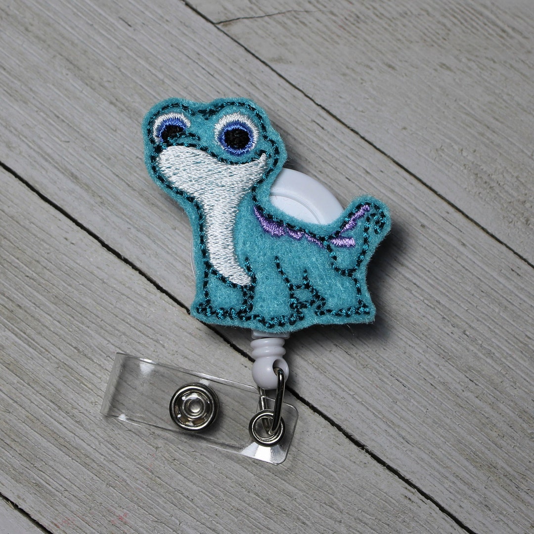 Salamander Badge Holder With Retractable Reel Lizard Badge Etsy