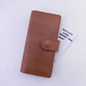 Hobonichi Weeks Cover - Genuine Leather Mega Weeks Cover vegetable tanned leather #23121501,#017最后半成