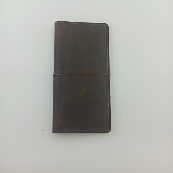 Copertina Hobonichi Weeks - Copertina Mega Weeks in vera pelle #202304031,#B816,半成