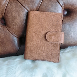 Leather Cover for Hobonichi A6 & Stalogy A6 Planners, #25071201