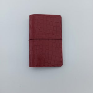 Genuine Leather Journal Cover: Moleskine Pocket weekly, Cahier, Field Notes,#202210292,261#