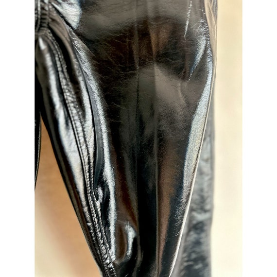 Rag & Bone New York Faux Leather Skinny Pants In … - image 7