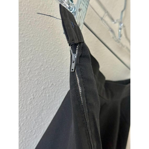 Vintage 1950s Black Full Circle Skirt in XS With Metal Zipper/ 1950s Circle Skirts View 5
