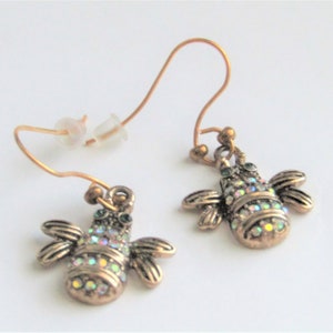 Bijen oorbellen - Bijen sieraden - Iriserende Oorbellen - Bee Kind Oorbellen - Insect Oorbellen - Bijen cadeau - Bijen oorbellen voor vrouwen - Bijen collectie