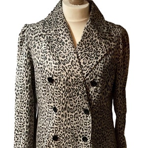 Plus Size Leopard Coat Etsy UK