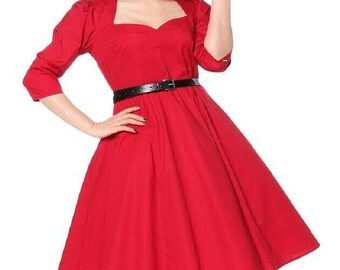 red dress plus size uk