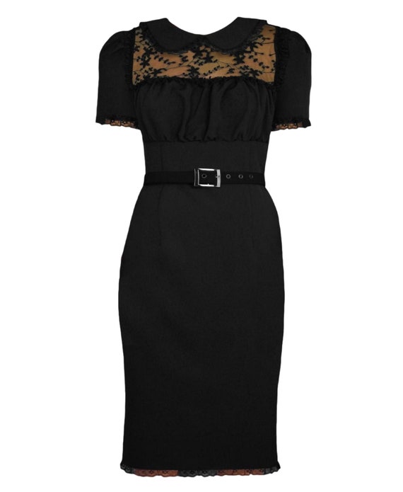 Plus Size Vintage Dress 50s UK 22 24 26 