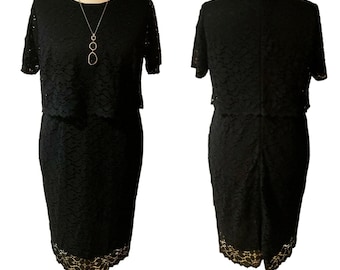 1960s Lane Bryant Black Lace Dress: Rhinestone Buttons, Plus Size Extra Large. - Etsy Ireland 1960s Lane Bryant Black Lace Dress: Rhinestone Buttons, Plus Size Extra Large. - Etsy Ireland
