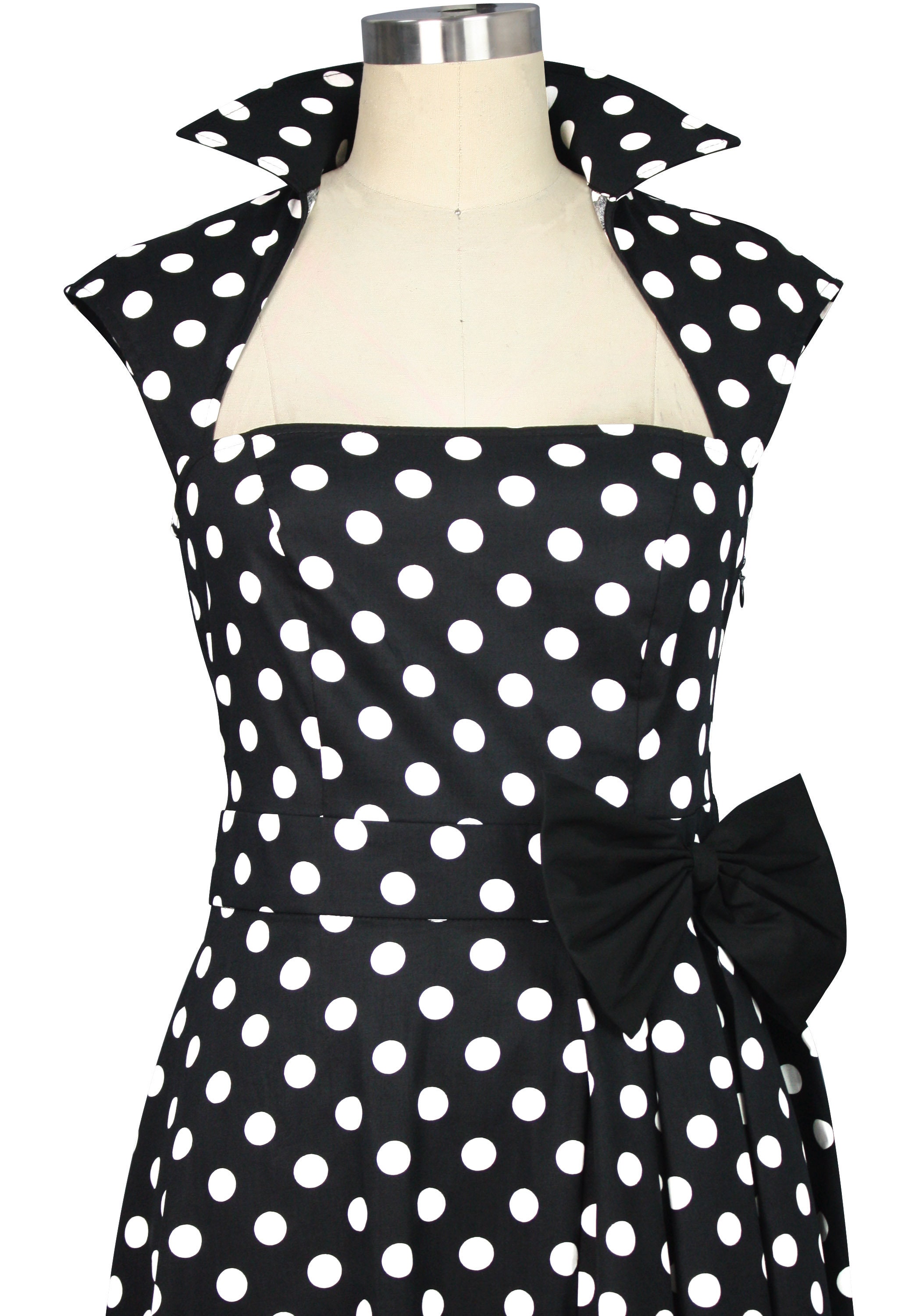 PLUS SIZE Audrey Hepburn Polkadot 50s Vintage Swing Dress | Etsy