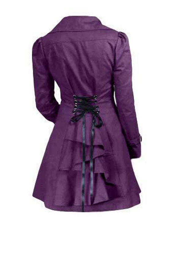steampunk purple jacket