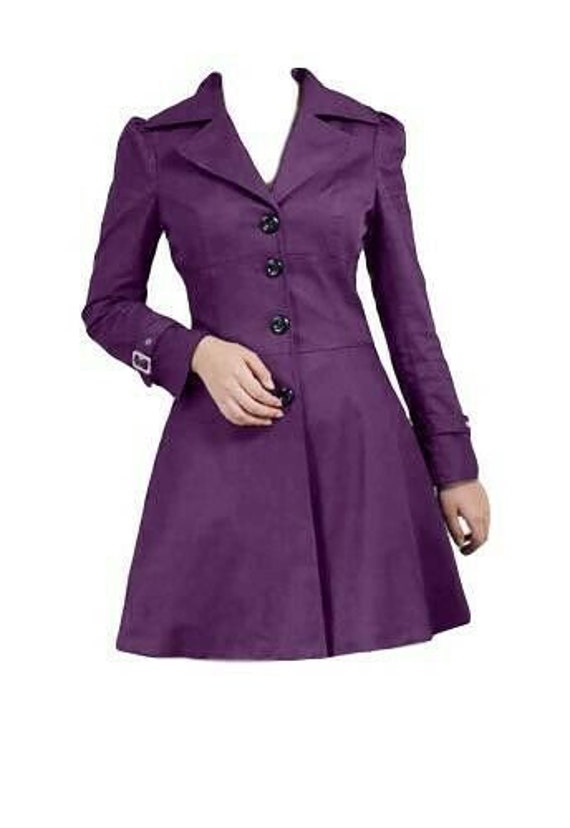 steampunk purple jacket