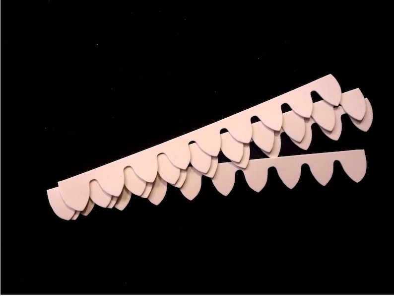 LARGE Dragon Scales White 2mm EVA Foam Etsy