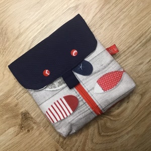 Kleines Täschchen für Mädchenkram, Bindentasche, Medikamententasche, Beach