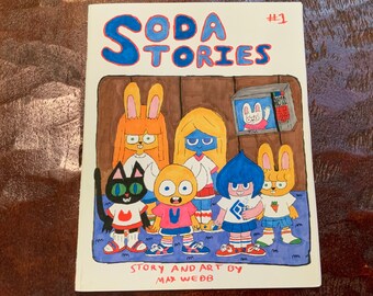 Soda Stories #1, Comic Book, Free Shipping in USA