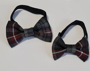 Karierte Kinderfliege | Kinderfliege | Schottische Fliege | Babyfliege |, Hebridean Heather Tartan