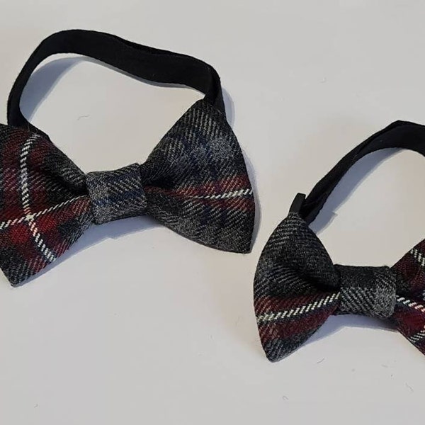 Tartan Bow Tie Etsy