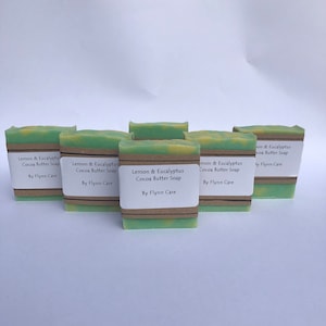 Savon au citron et à l’eucalyptus
