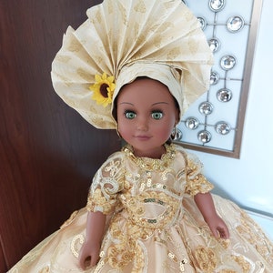 Ochun, Iyalorde African Queen inspired spiritual doll