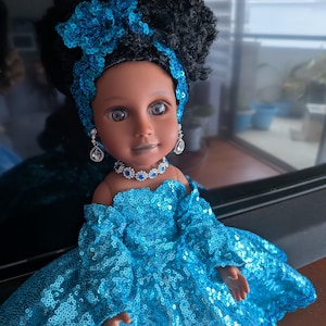 Madre del Mundo, Yemaya  Muneca, Spiritual Doll