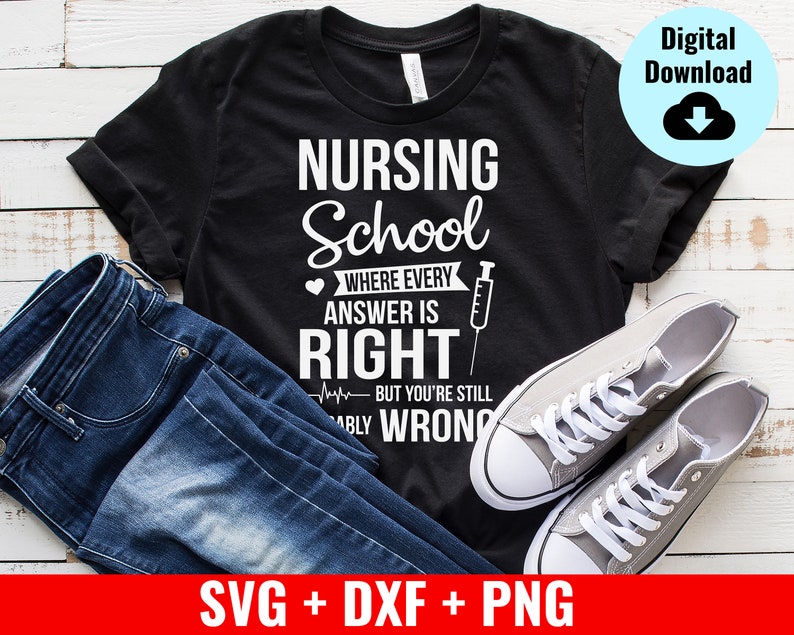 Download Nursing School SVG Nurse School Nurse Student Svg Nurse | Etsy