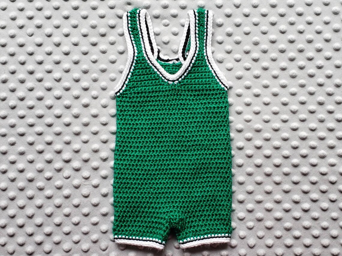 Double Trim Infant Wrestling Singlet / Baby Wrestler / Custom Etsy