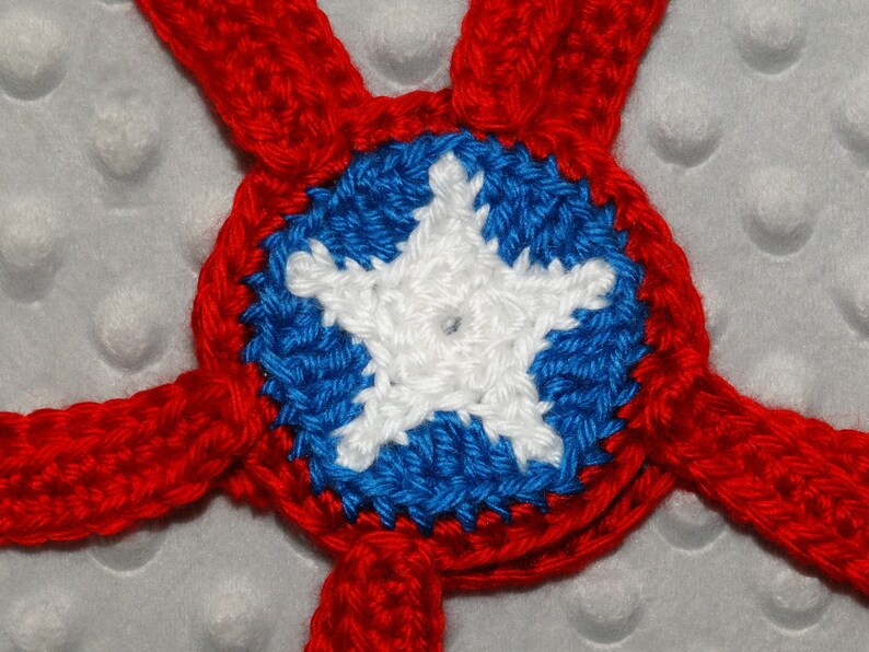 Red White /& Blue Star Custom Baby Crochet Outfit for Newborn Photos MADE TO ORDER-Newborn Infant Wrestling Headgear