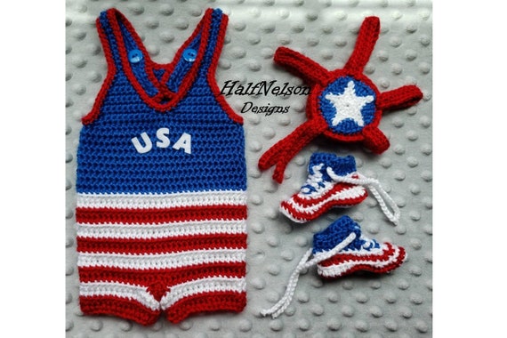infant wrestling singlet
