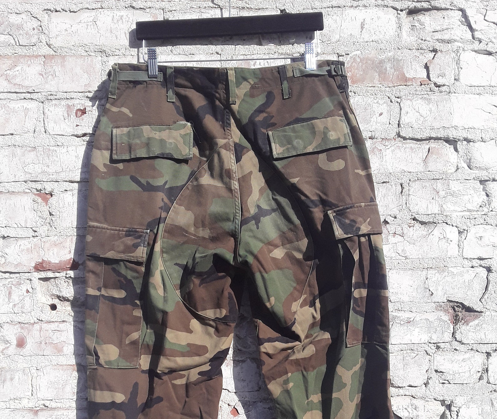 distressed cargo pants