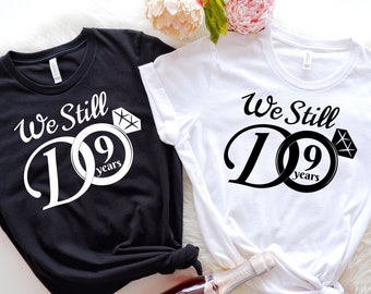 We Still Do Custom Shirts, Custom Wedding Anniversary Tshirts, Personalized Anniversary Shirts, Wedding Date Gift, Wedding Couple Shirts
