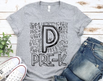 Pre-K Shirt, Elementary Teacher Shirt, Kindergarten Shirt, Preschool Shirt, 1st Grade Shirt, Custom Teacher Shirt, Teacher Gift