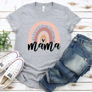 Mama Rainbow Shirt, Mama Shirt, Rainbow Mama, Mothers Day Gift, Mom Life Shirt, Mothers Day Shirt, New Mom Shirt, Gift For Mom, Mom Shirt