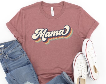 Retro Mama Shirt, Mama Shirt, Mom Shirt, Retro Mom Shirt, Mom Life Shirt, Mothers Day Shirt, Mommy Shirt, Gift for Mom, Mom To Be Shirt