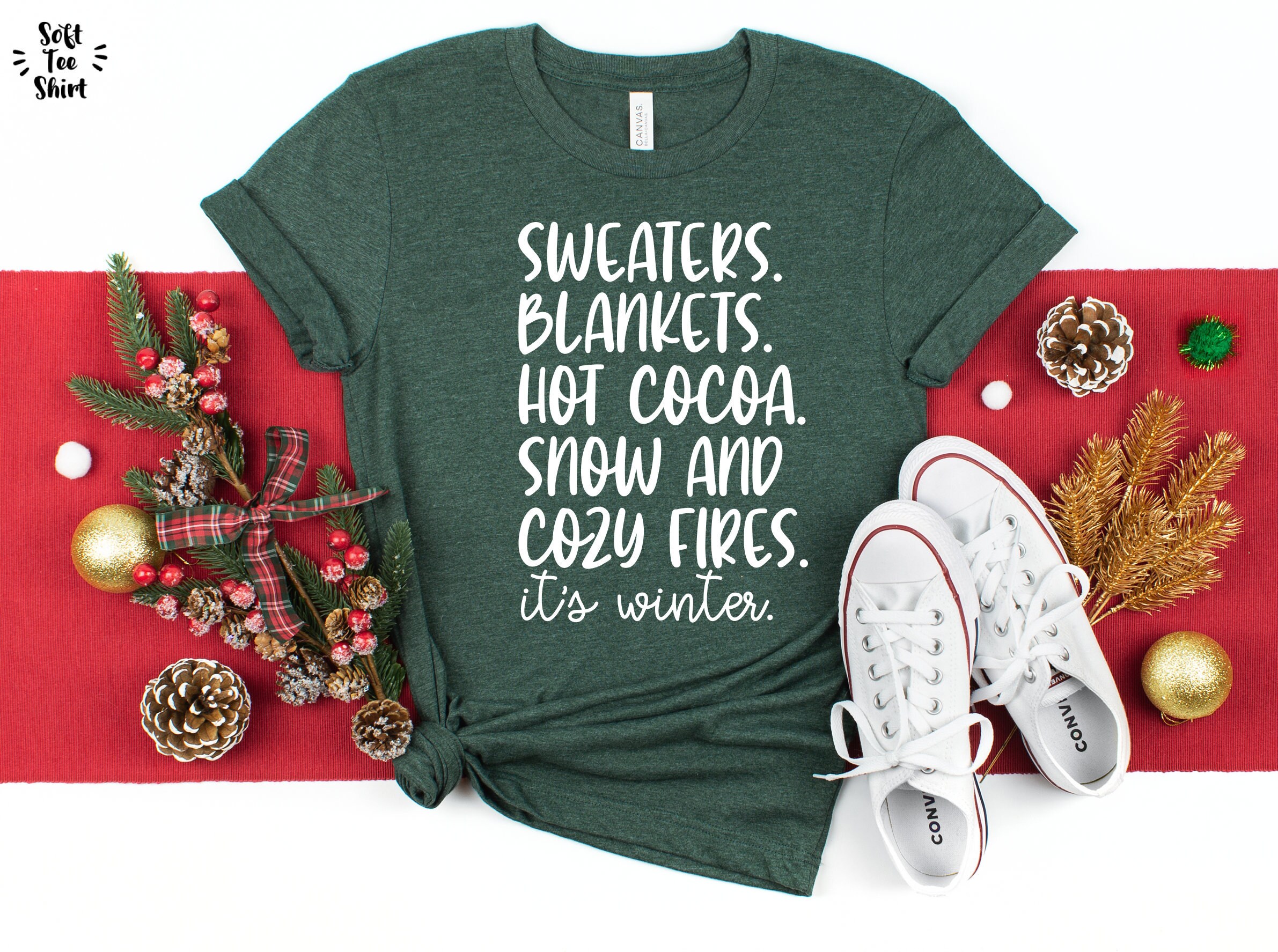 Merry Christmas Shirt Cute Christmas Shirt Winter Shirt  Etsy