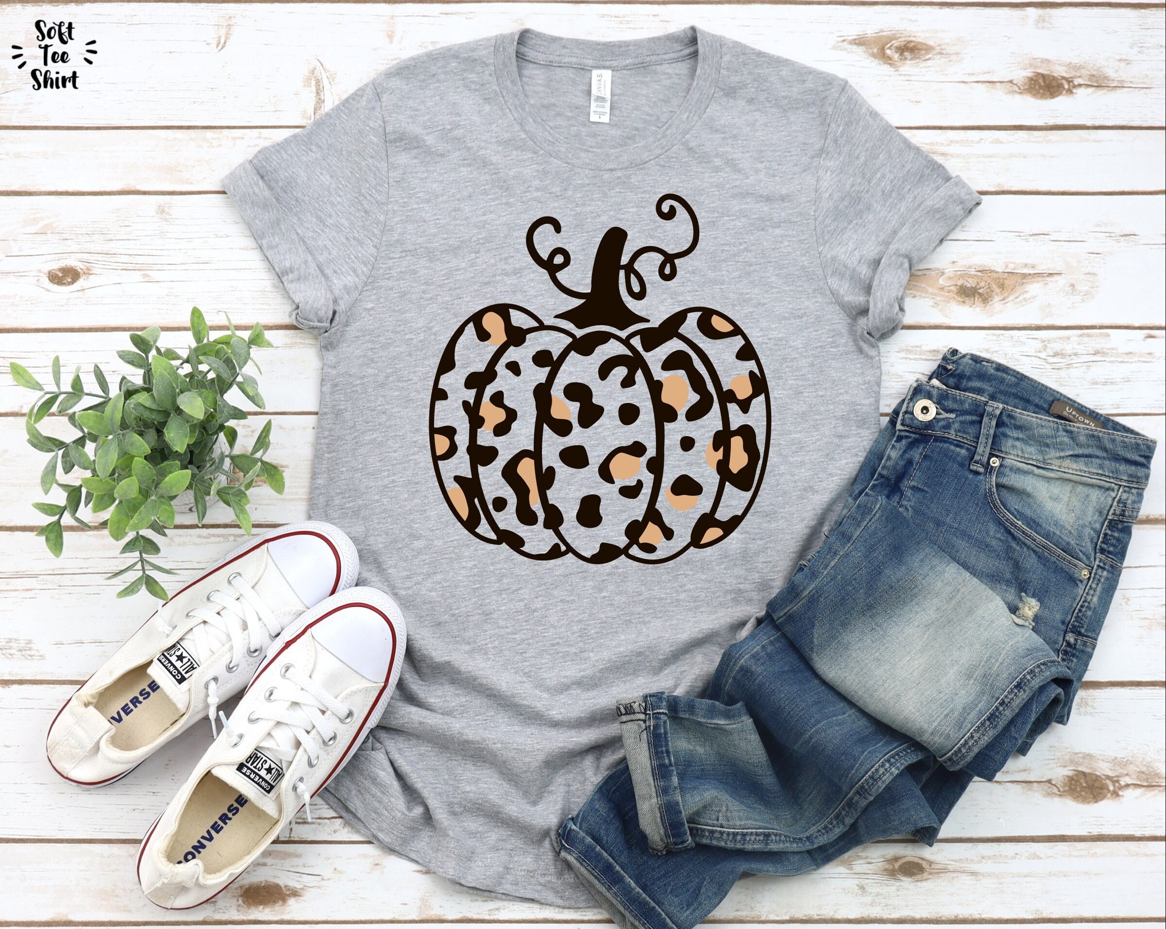 Cheetah Pumpkin Tee Cheetah Pumpkin Tee