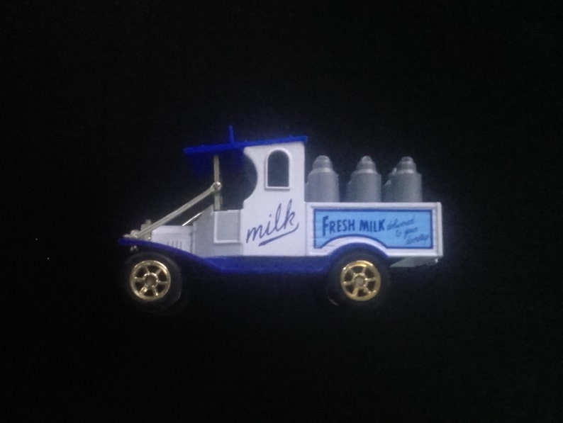 diecast milk truck