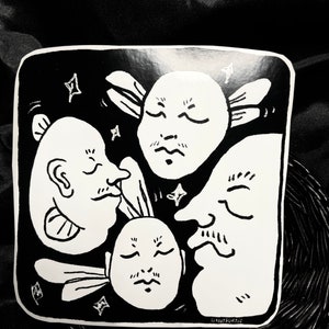 天使たちと私（ステッカー）