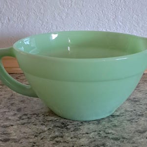 Fire king jadeite batter bowl