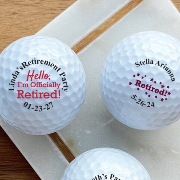 Retirement Favors Etsy