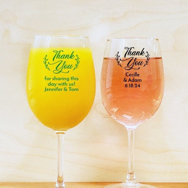 Personalized Wine Glasses Etsy