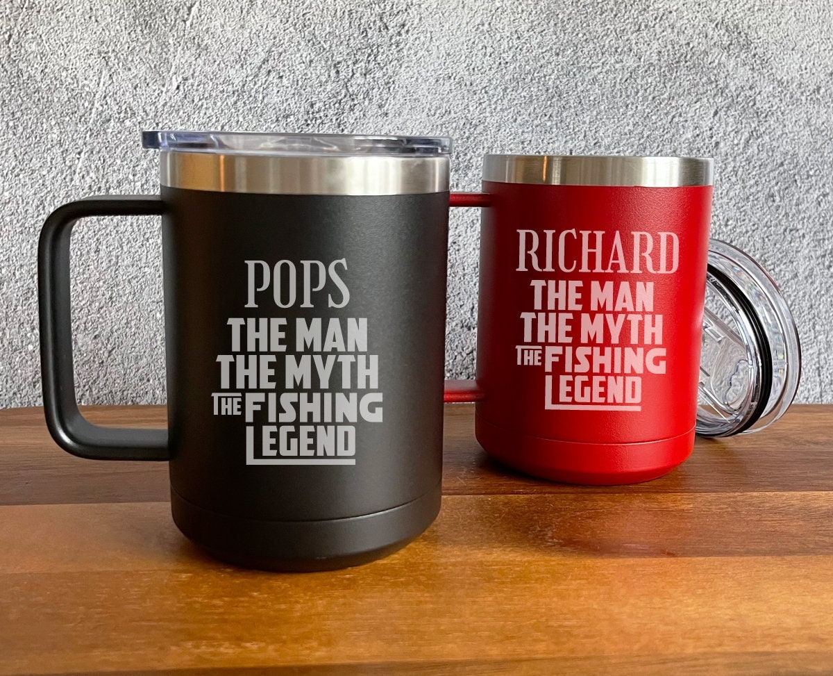 The Man The Myth The Fishing Legend Mug