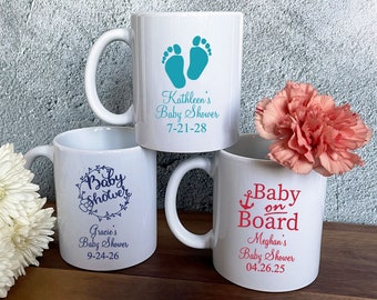 DGN170 Gift Ideas 24 pcs It/'s a Girl! Party Favors Cute Baby Favors Unique Personalized Coffee Glass Personalized Coffee Mug