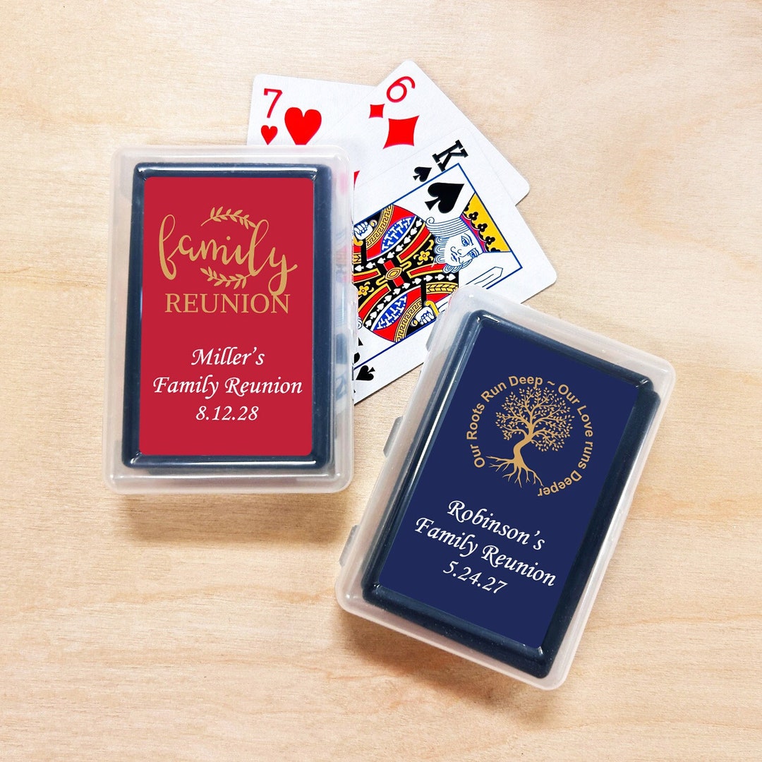 Set of 12 Family Reunion Party Favors, Family Party Favors