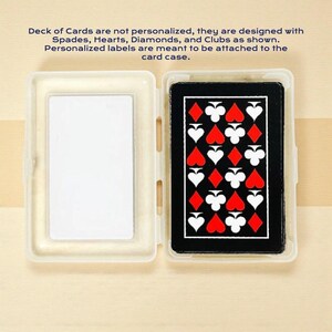 Personalized Bowling Birthday Playing Card Favors - Set of 10 image 3