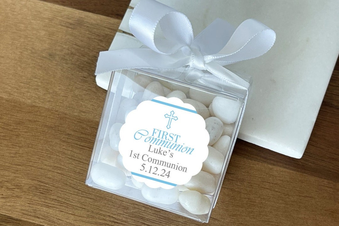 Set of 12 First Holy Communion Favors, Communion Party Favors