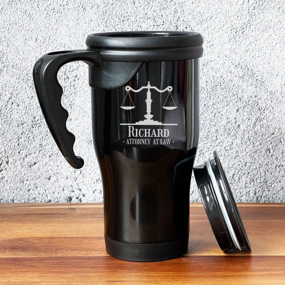 Custom Travel Coffee Mugs, 14 Oz, Personalized Photo