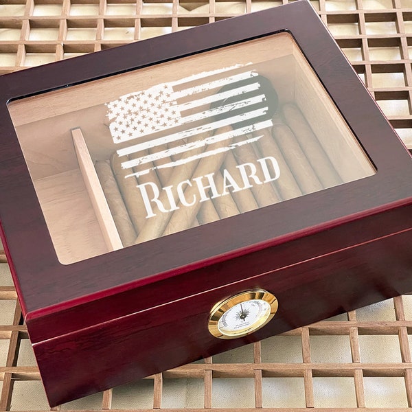 Personalized Humidor Etsy