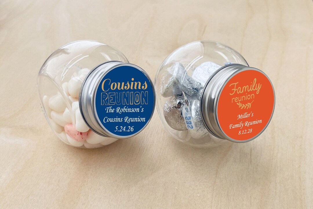 Set of 12 Family Reunion Party Favors, Family Party Favors